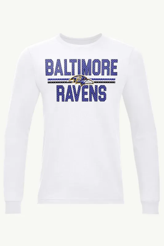 MENS BALTIMORE RAVENS MESH LOOK LONG SLEEVE T SHIRT sold by Starter
