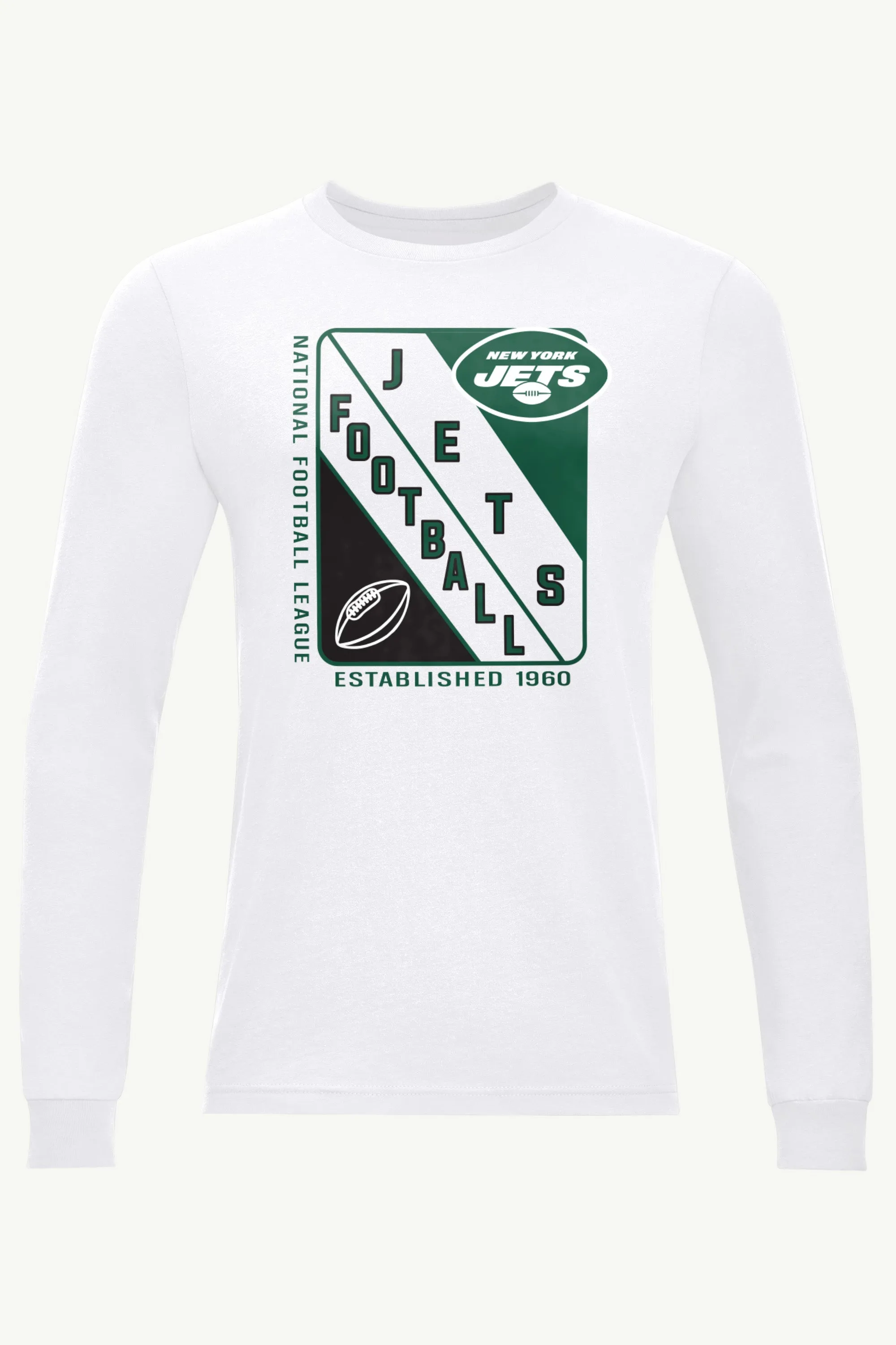 MENS NEW YORK JETS SHIELD LOGO LONG SLEEVE T SHIRT sold by Starter