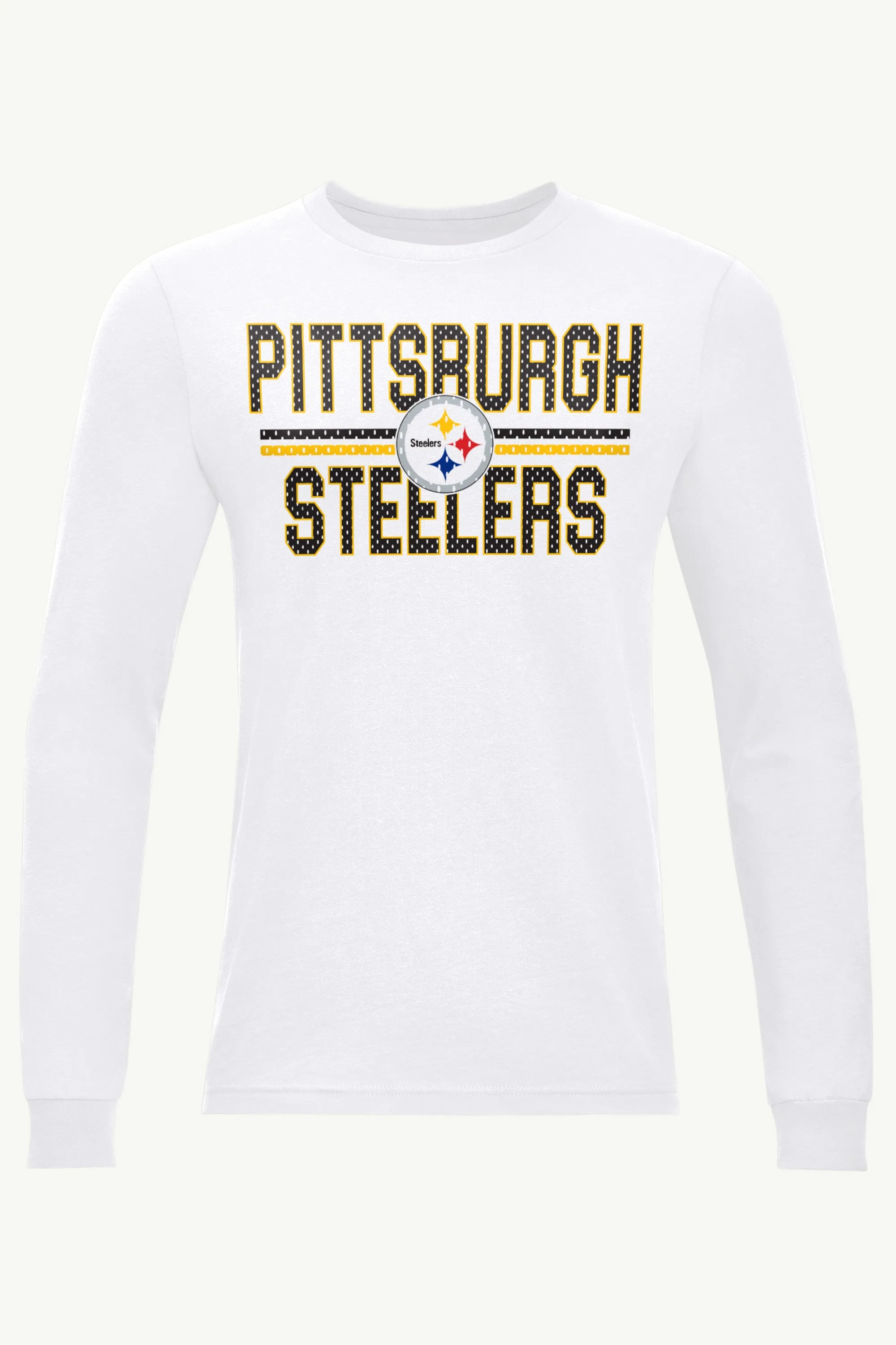 MENS PITTSBURGH STEELERS MESH LOOK LONG SLEEVE T SHIRT sold by Starter