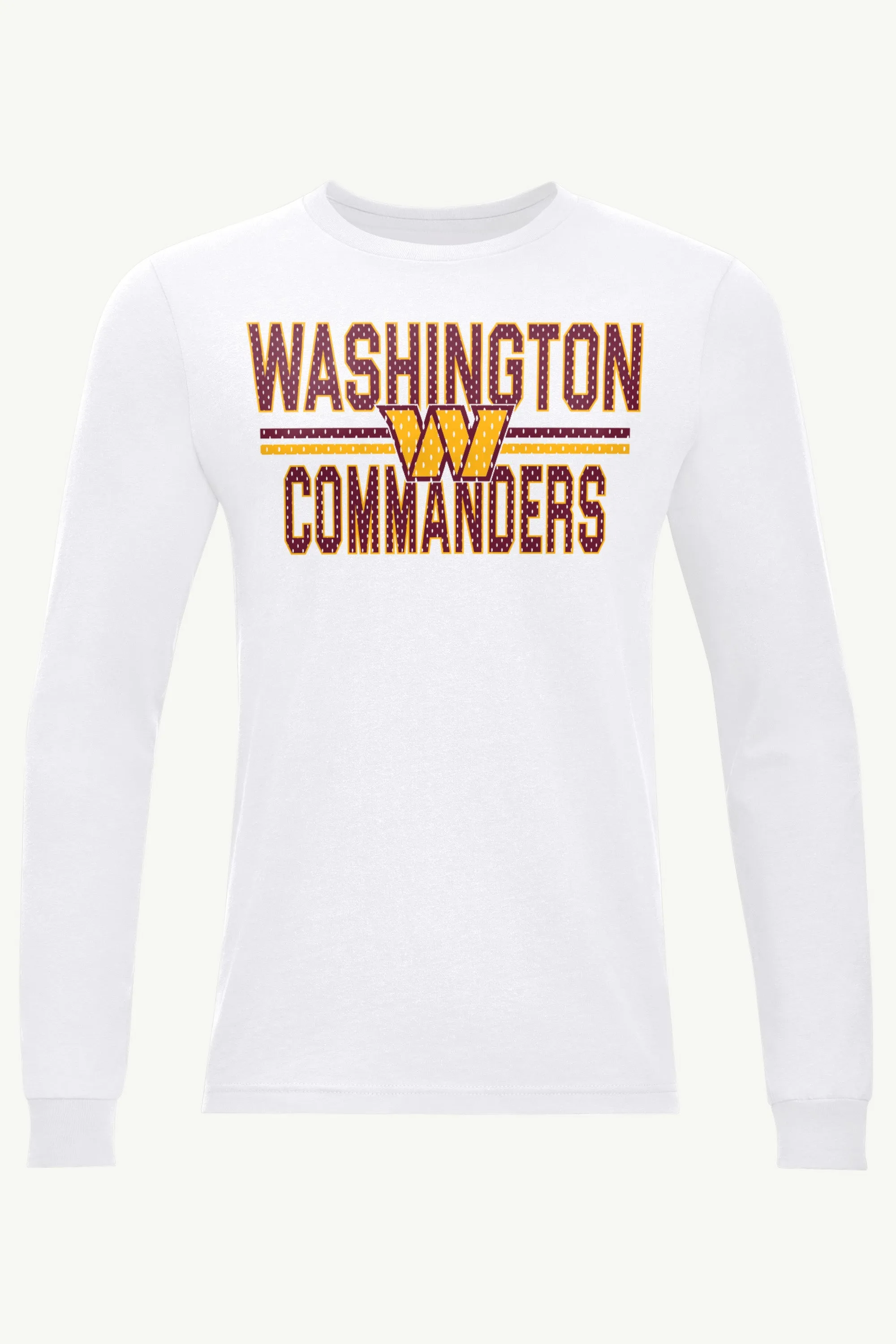MENS WASHINGTON COMMANDERS MESH LOOK LONG SLEEVE T SHIRT sold by Starter