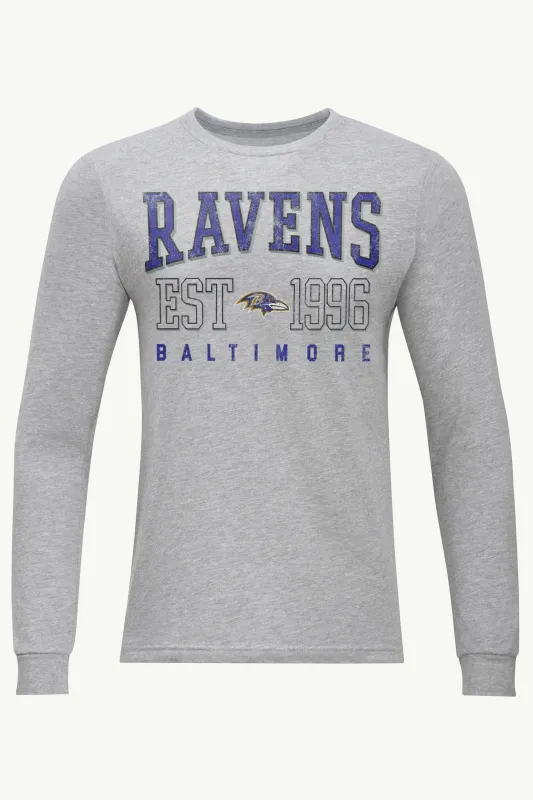 MENS BALTIMORE RAVENS RETRO LONG SLEEVE T SHIRT sold by Starter