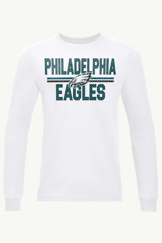 MENS PHILADELPHIA EAGLES MESH LOOK LONG SLEEVE T SHIRT sold by Starter