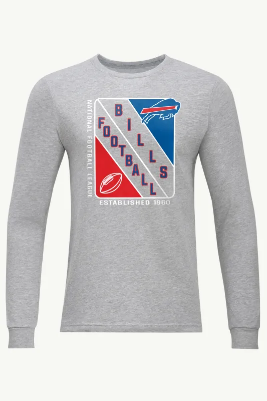MENS BUFFALO BILLS SHIELD LOGO LONG SLEEVE T SHIRT sold by Starter