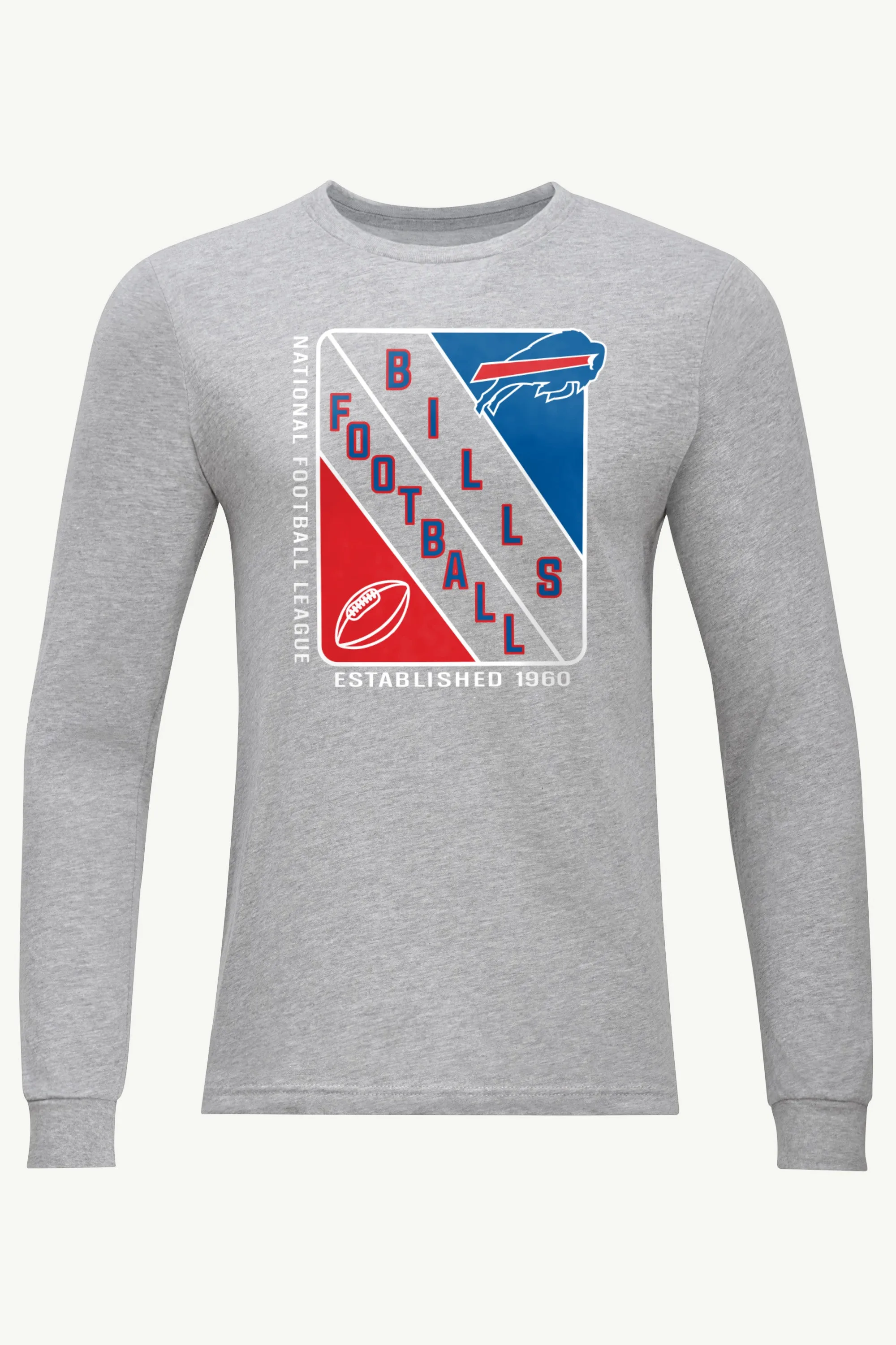 MENS BUFFALO BILLS SHIELD LOGO LONG SLEEVE T SHIRT sold by Starter