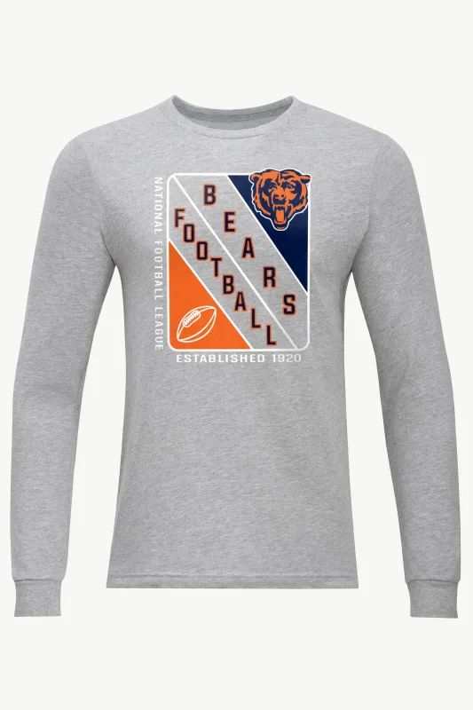 MENS CHICAGO BEARS SHIELD LOGO LONG SLEEVE T SHIRT sold by Starter