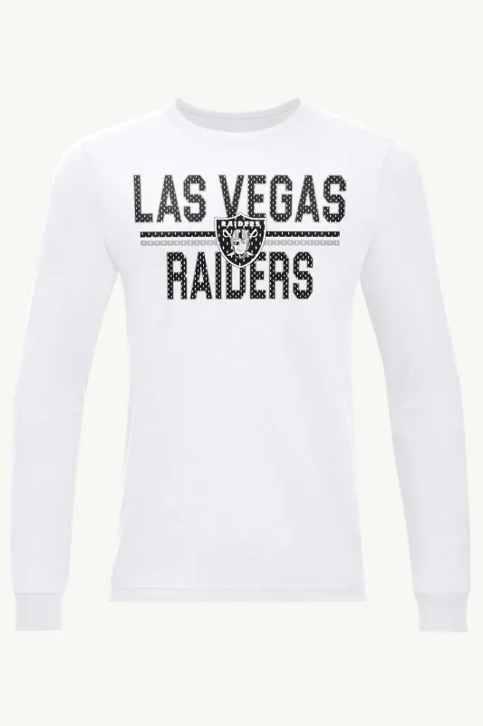 MENS LAS VEGAS RAIDERS MESH LOOK LONG SLEEVE T SHIRT sold by Starter