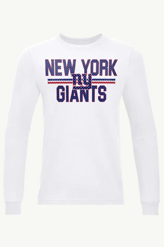 MENS NEW YORK GIANTS MESH LOOK LONG SLEEVE T SHIRT sold by Starter