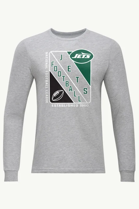 MENS NEW YORK JETS SHIELD LOGO LONG SLEEVE T SHIRT sold by Starter