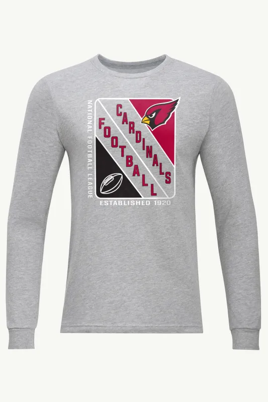 MENS ARIZONA CARDINALS SHIELD LOGO LONG SLEEVE T SHIRT sold by Starter