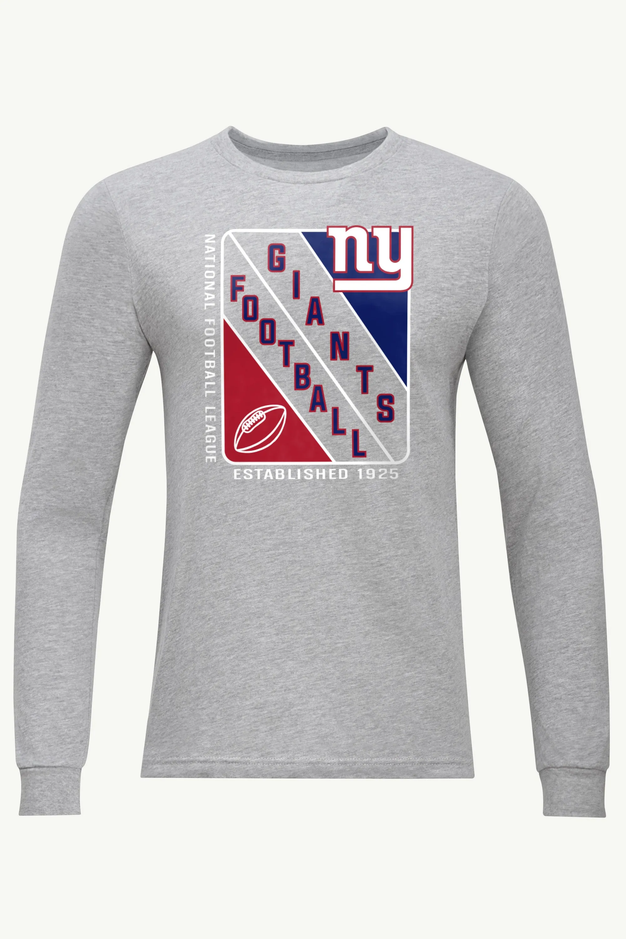 MENS NEW YORK GIANTS SHIELD LOGO LONG SLEEVE T SHIRT sold by Starter