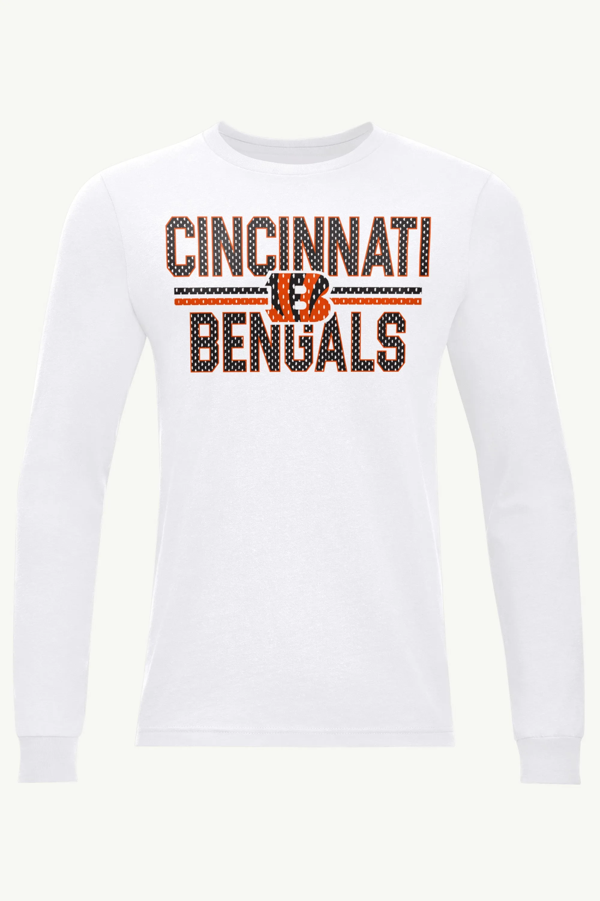 MENS CINCINNATI BENGALS MESH LOOK LONG SLEEVE T SHIRT sold by Starter