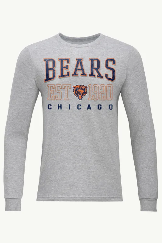 MENS CHICAGO BEARS RETRO LONG SLEEVE T SHIRT sold by Starter
