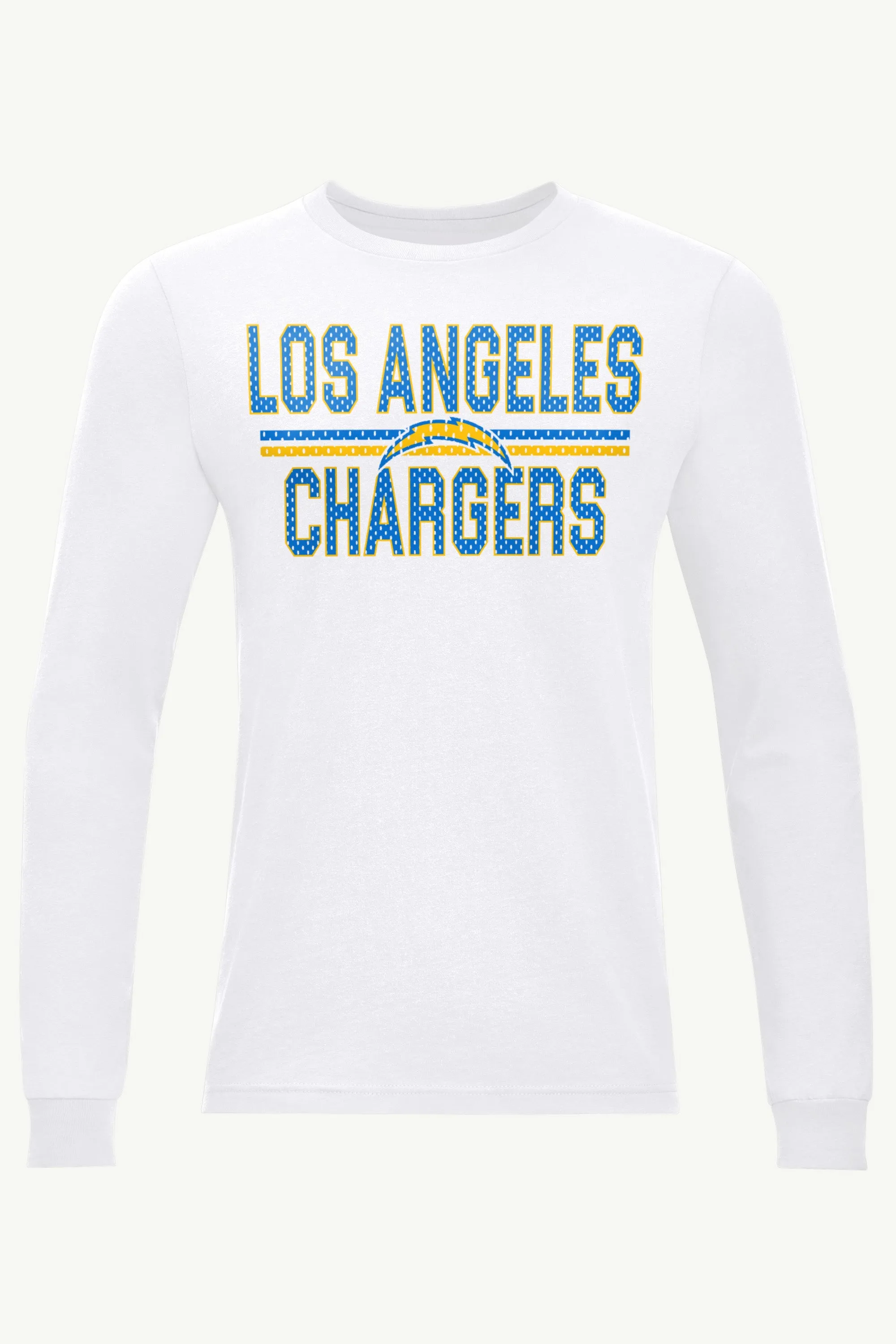 MENS LOS ANGELES CHARGERS MESH LOOK LONG SLEEVE T SHIRT sold by Starter