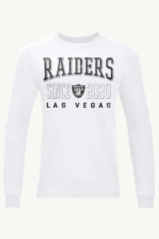 MENS LAS VEGAS RAIDERS RETRO LONG SLEEVE T SHIRT sold by Starter