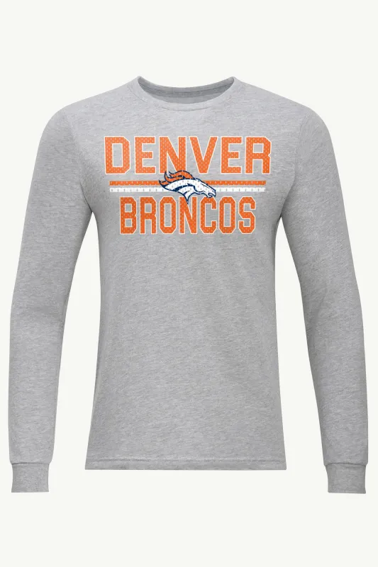 MENS DENVER BRONCOS MESH LOOK LONG SLEEVE T SHIRT sold by Starter