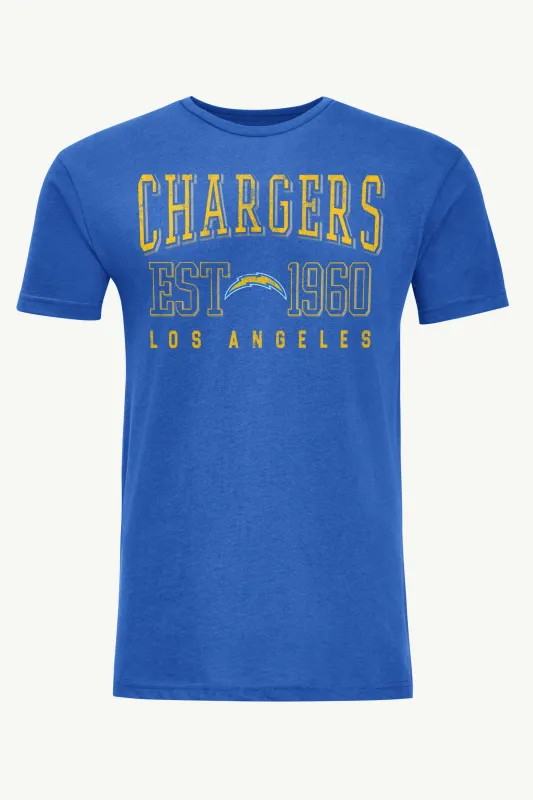 MENS LOS ANGELES CHARGERS RETRO T SHIRT sold by Starter