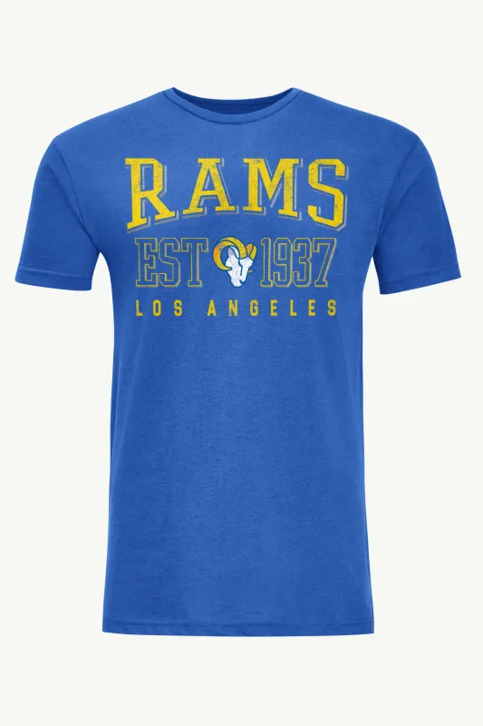 MENS LOS ANGELES RAMS RETRO T SHIRT sold by Starter