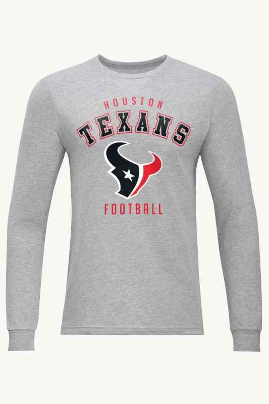 MENS HOUSTON TEXANS LONG SLEEVE T SHIRT sold by Starter