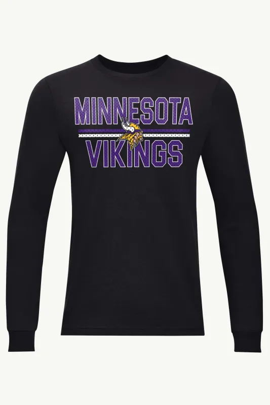 MENS MINNESOTA VIKINGS MESH LOOK LONG SLEEVE T SHIRT sold by Starter