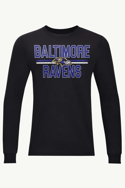 MENS BALTIMORE RAVENS MESH LOOK LONG SLEEVE T SHIRT sold by Starter
