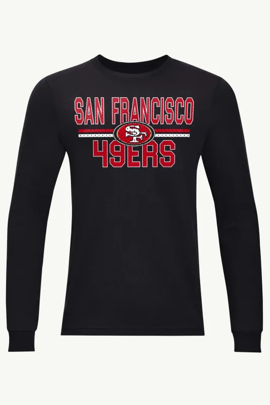 MENS SAN FRANCISCO 49ERs MESH LOOK LONG SLEEVE T SHIRT sold by Starter