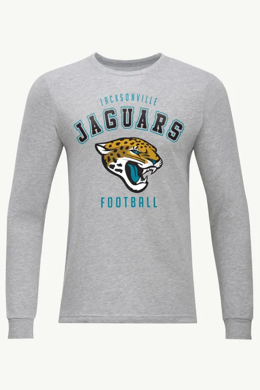 MENS JACKSONVILLE JAGUARS LONG SLEEVE T SHIRT made by Starter