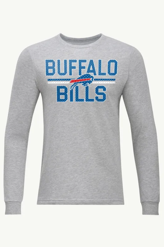 MENS BUFFALO BILLS MESH LOOK LONG SLEEVE T SHIRT sold by Starter
