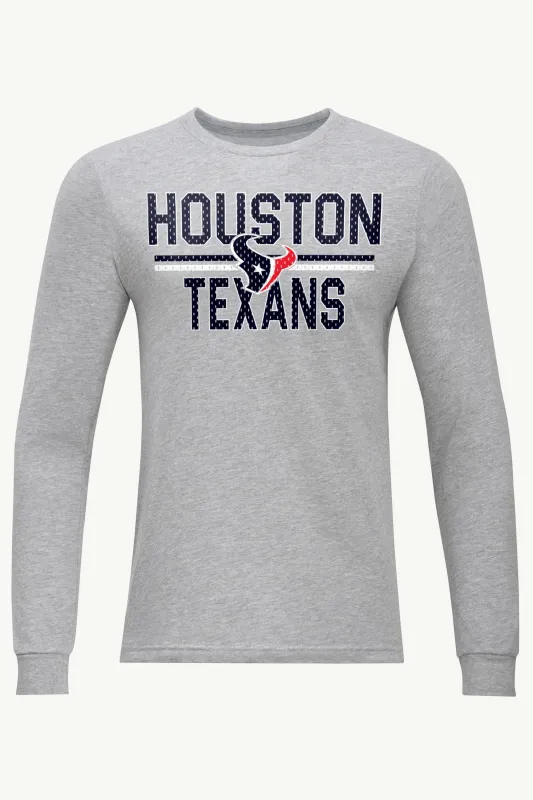 MENS HOUSTON TEXANS MESH LOOK LONG SLEEVE T SHIRT sold by Starter