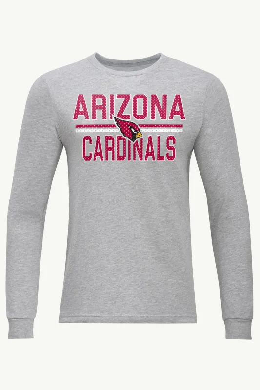 MENS ARIZONA CARDINALS MESH LOOK LONG SLEEVE T SHIRT made by Starter