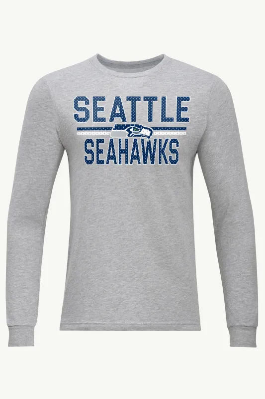 MENS SEATTLE SEAHAWKS MESH LOOK LONG SLEEVE T SHIRT sold by Starter