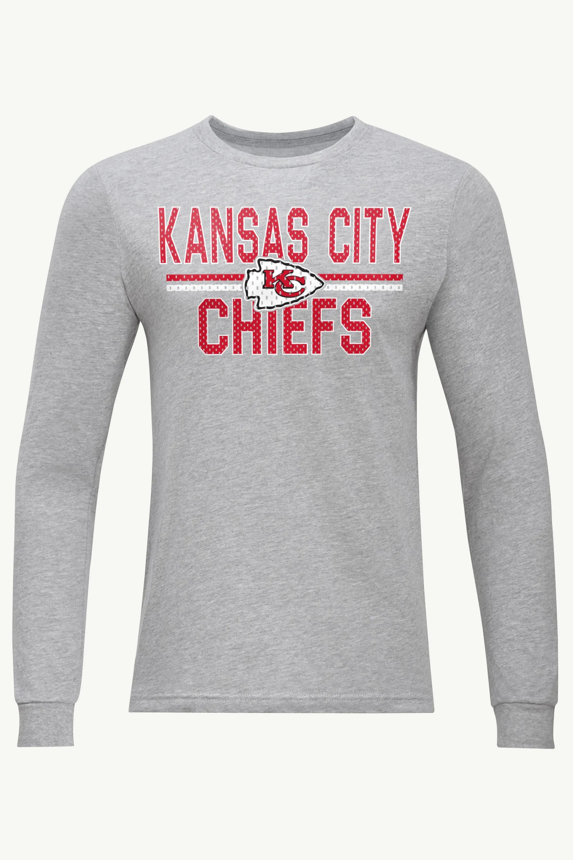 MENS KANSAS CITY CHIEFS MESH LOOK LONG SLEEVE T SHIRT sold by Starter
