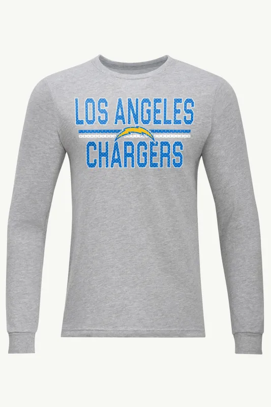 MENS LOS ANGELES CHARGERS MESH LOOK LONG SLEEVE T SHIRT sold by Starter