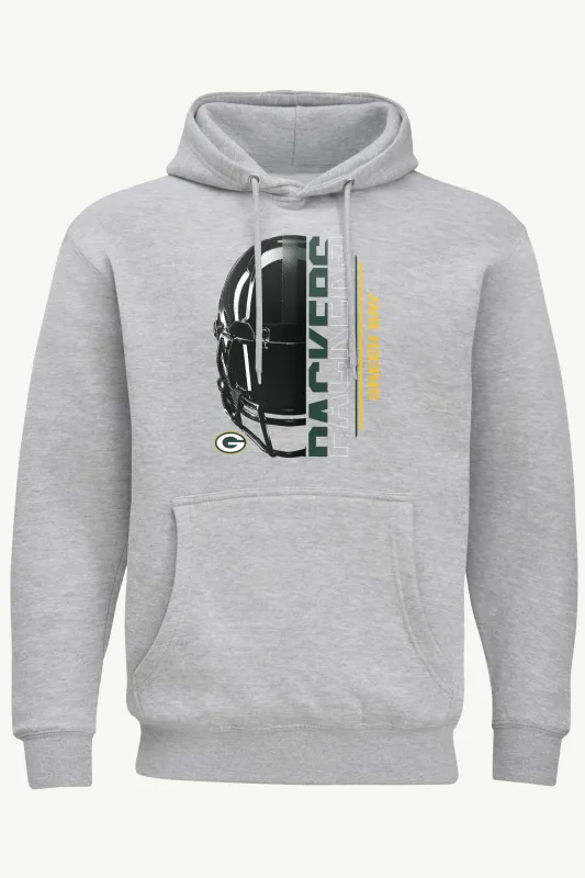 MENS GREEN BAY PACKERS HALF HELMET HOODIE sold by Starter