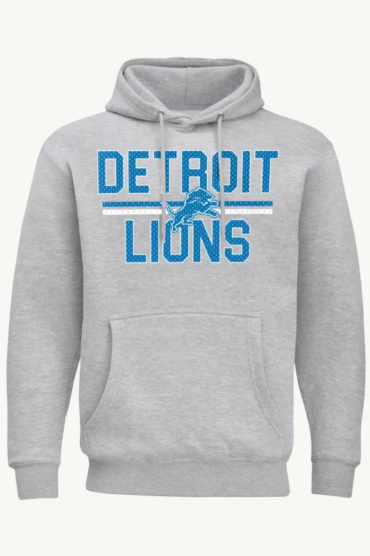 MENS DETROIT LIONS MESH LOOK HOODIE sold by Starter