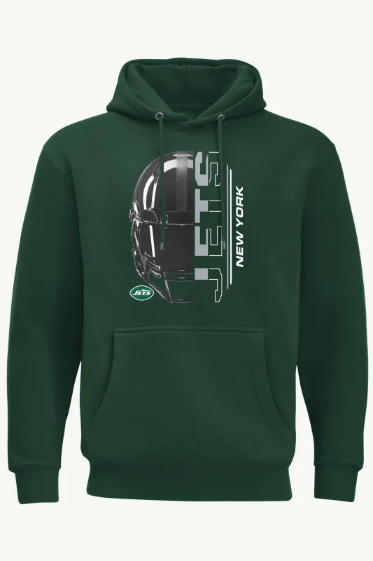 MENS NEW YORK JETS HALF HELMET HOODIE sold by Starter