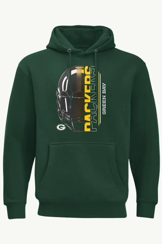 MENS GREEN BAY PACKERS HALF HELMET HOODIE sold by Starter