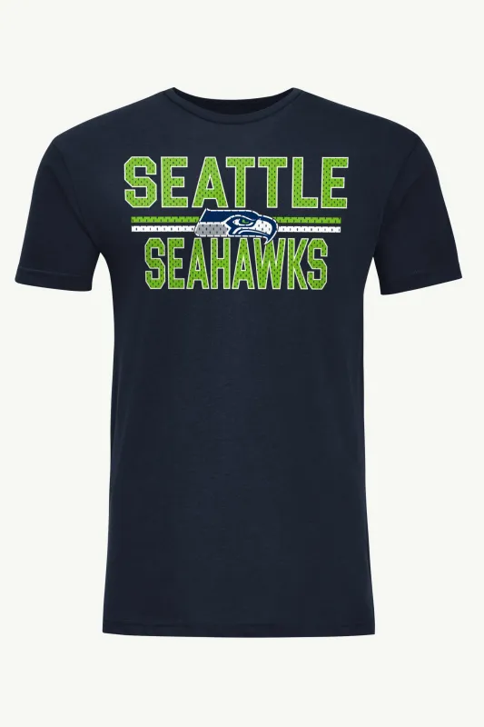 MENS SEATTLE SEAHAWKS MESH LOOK T SHIRT made by Starter