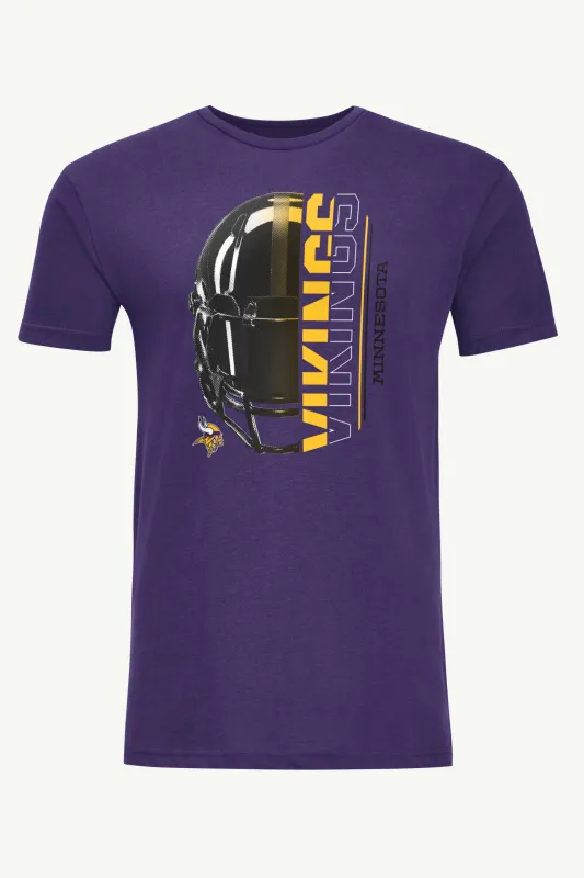 MENS MINNESOTA VIKINGS HALF HELMET T SHIRT sold by Starter