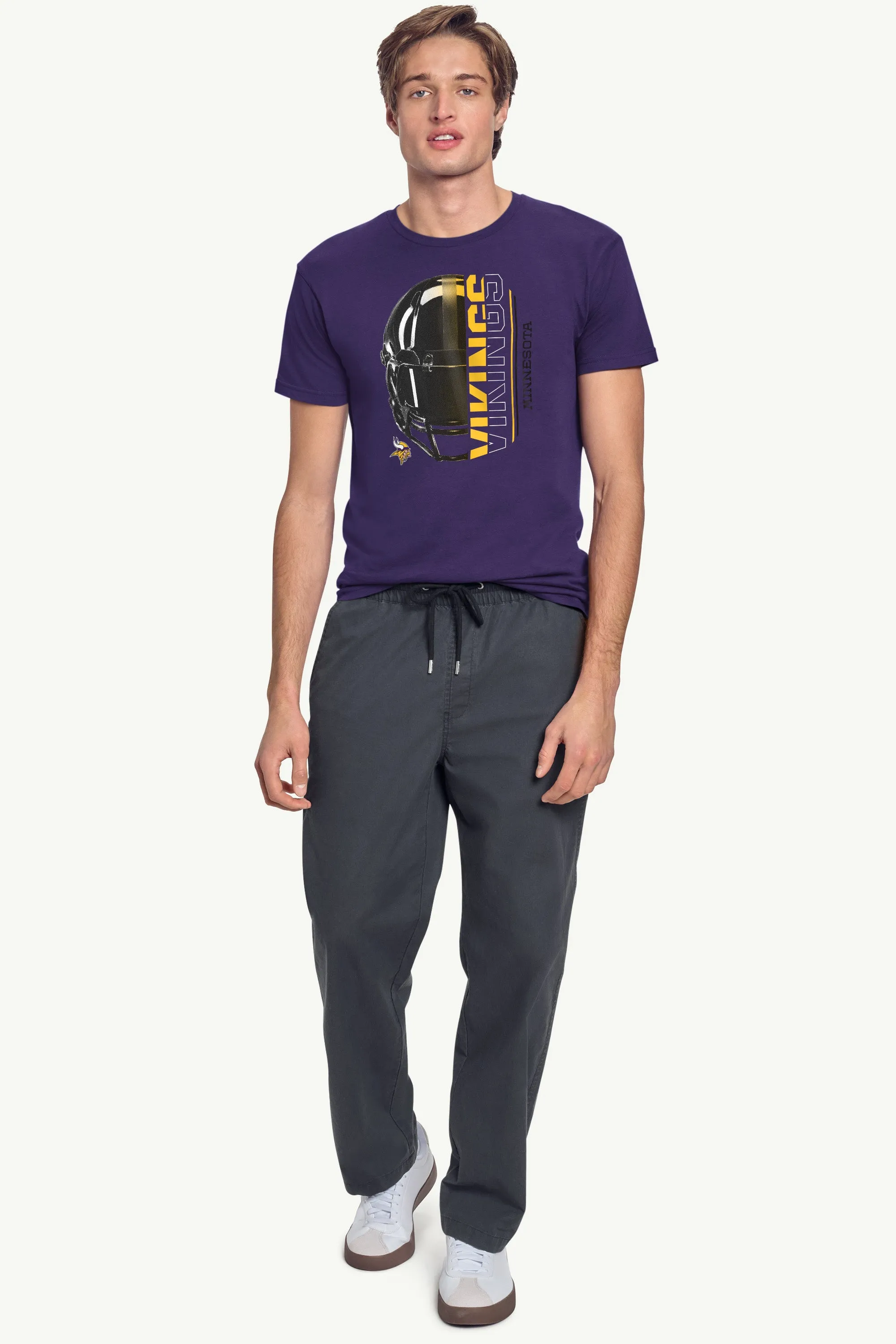 MENS MINNESOTA VIKINGS HALF HELMET T SHIRT sold by Starter product image thumbnail 3