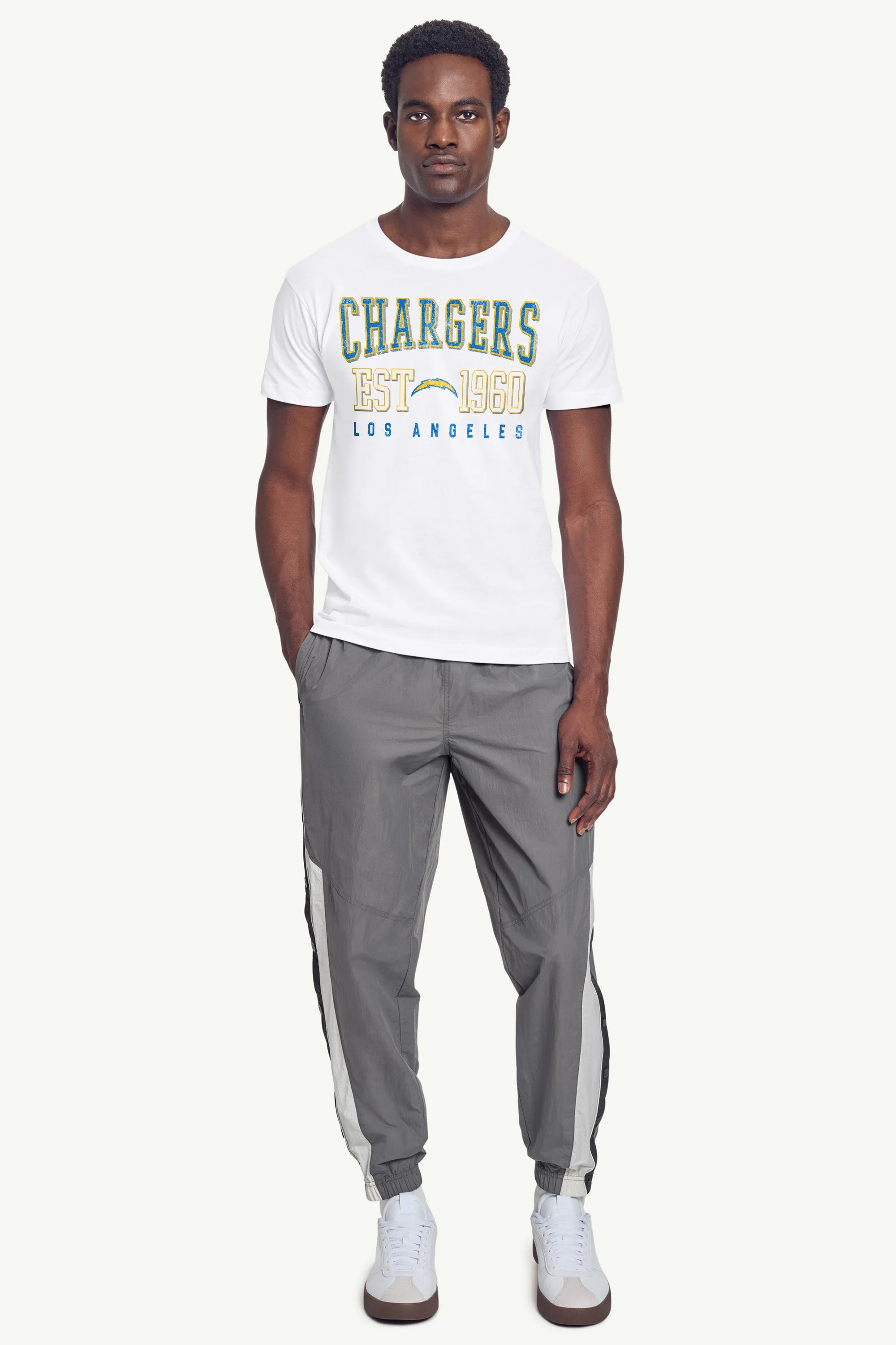 MENS LOS ANGELES CHARGERS RETRO T SHIRT sold by Starter product image thumbnail 3