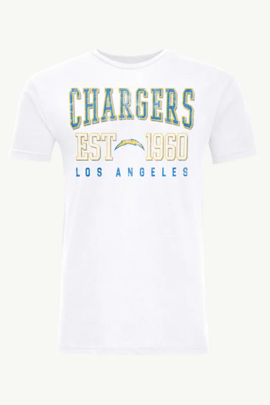 MENS LOS ANGELES CHARGERS RETRO T SHIRT sold by Starter