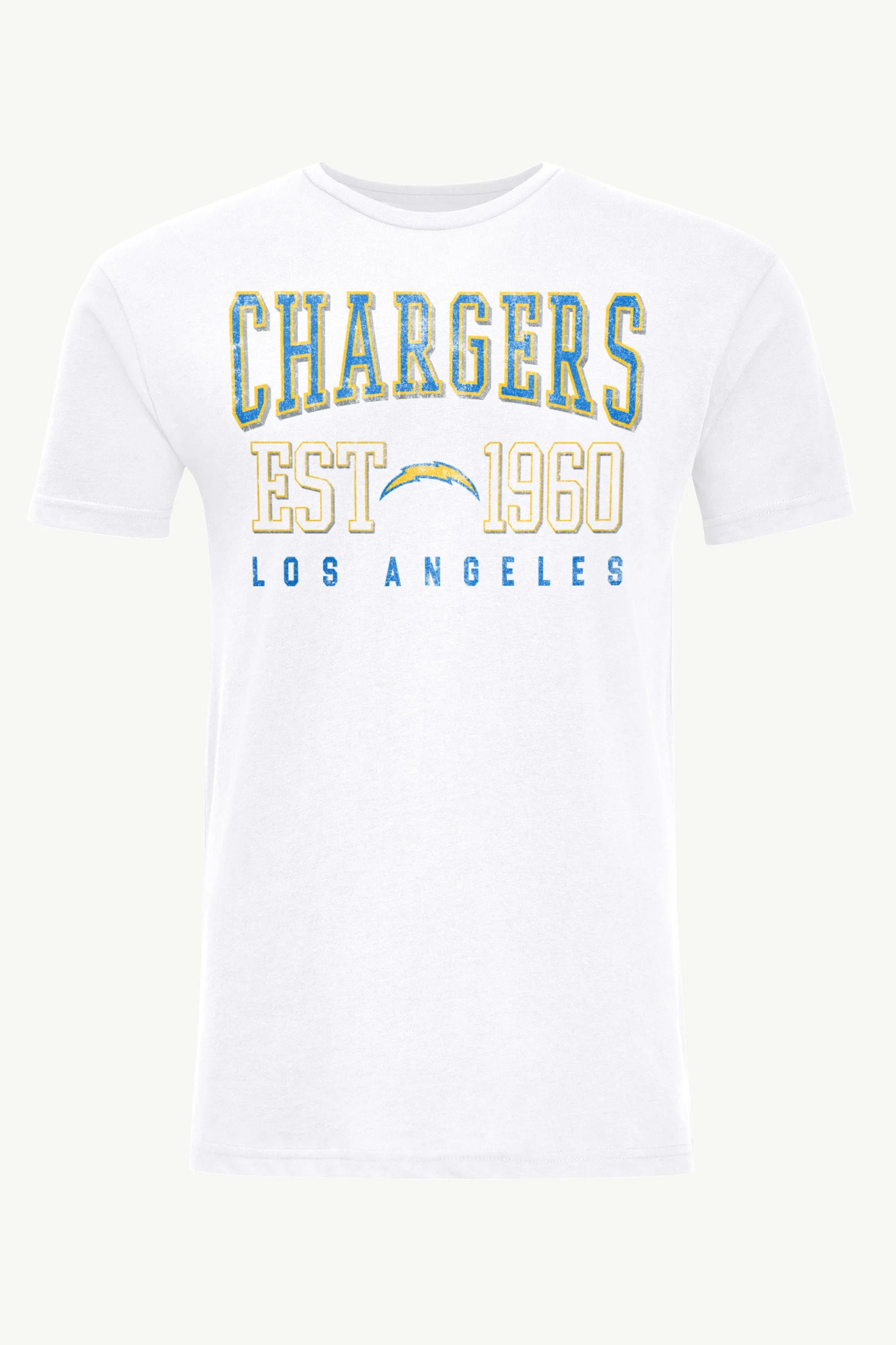 MENS LOS ANGELES CHARGERS RETRO T SHIRT sold by Starter