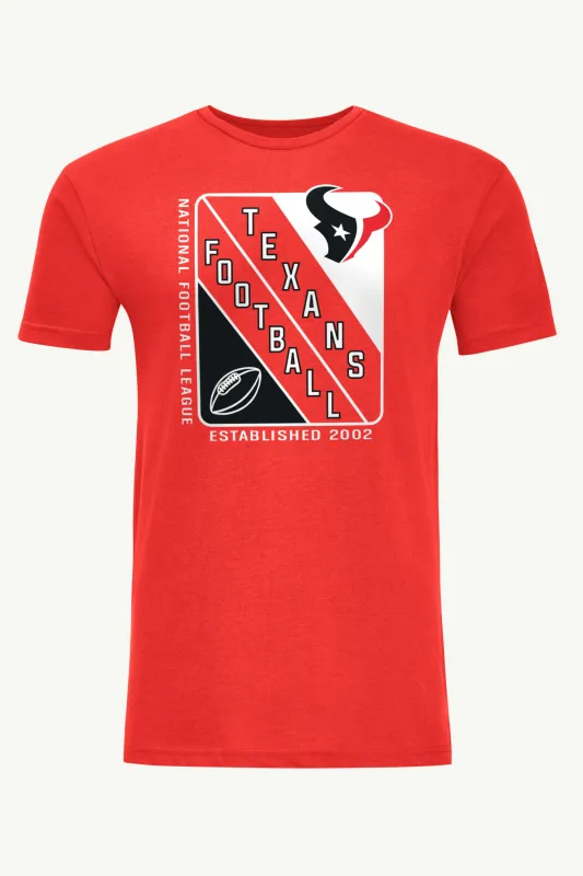 MENS HOUSTON TEXANS SHIELD LOGO T SHIRT sold by Starter