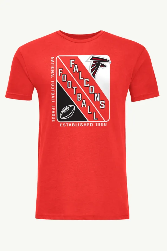 MENS ATLANTA FALCONS SHIELD LOGO T SHIRT made by Starter