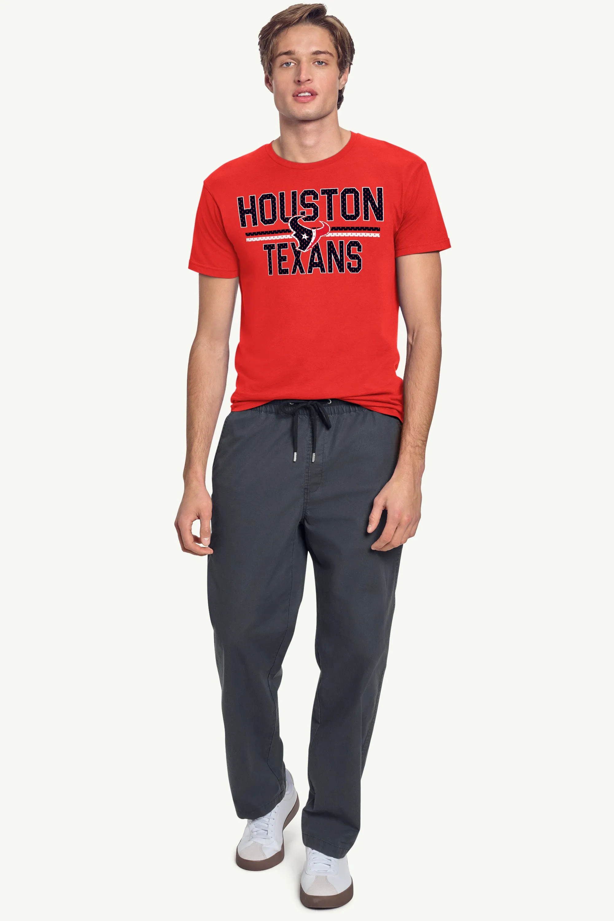 MENS HOUSTON TEXANS MESH LOOK T SHIRT sold by Starter product image thumbnail 3