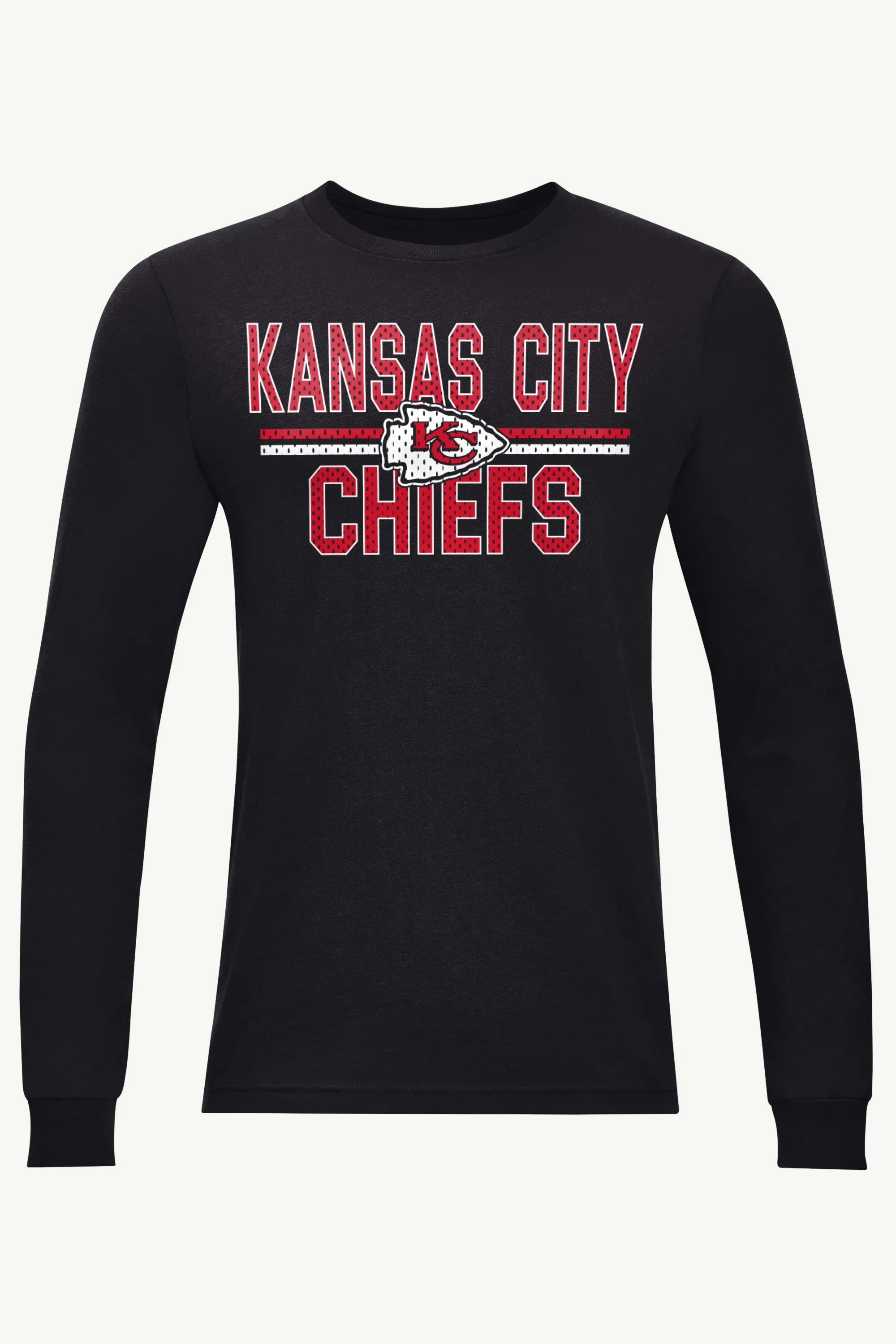 MENS KANSAS CITY CHIEFS MESH LOOK LONG SLEEVE T SHIRT sold by Starter