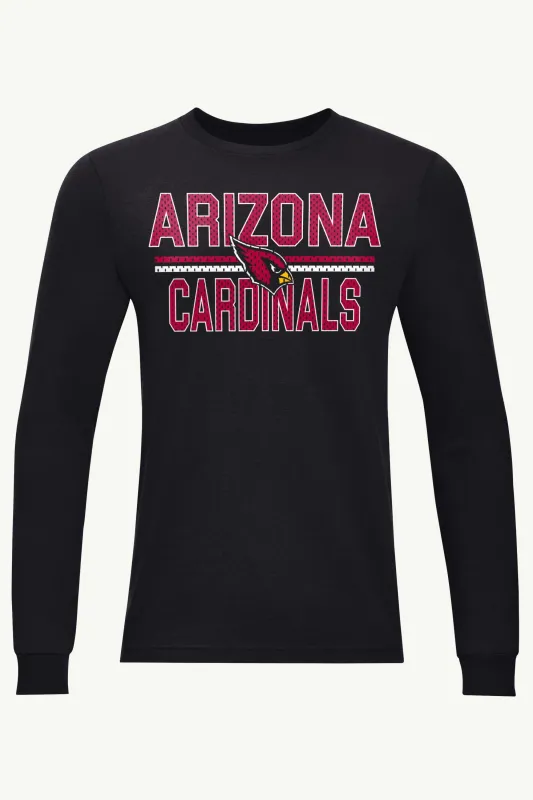 MENS ARIZONA CARDINALS MESH LOOK LONG SLEEVE T SHIRT made by Starter