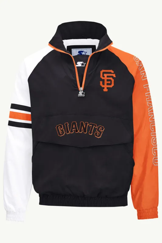 MENS SAN FRANCISCO GIANTS QUARTER ZIP JACKET sold by Starter
