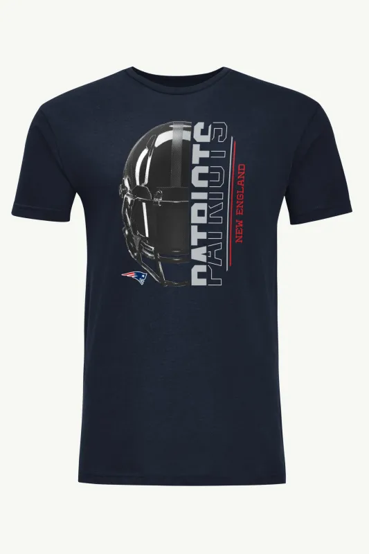 MENS NEW ENGLAND PATRIOTS HALF HELMET T SHIRT sold by Starter