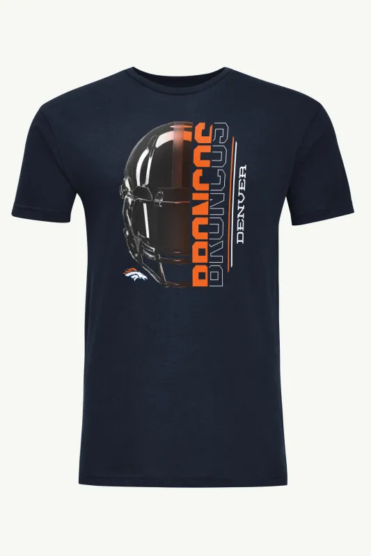 MENS DENVER BRONCOS HALF HELMET T SHIRT sold by Starter
